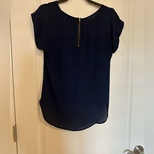NAVY BLOUSE